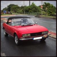 504 Cabrio Rouge