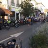 Les motos exposées dans le centre de Cavaillon